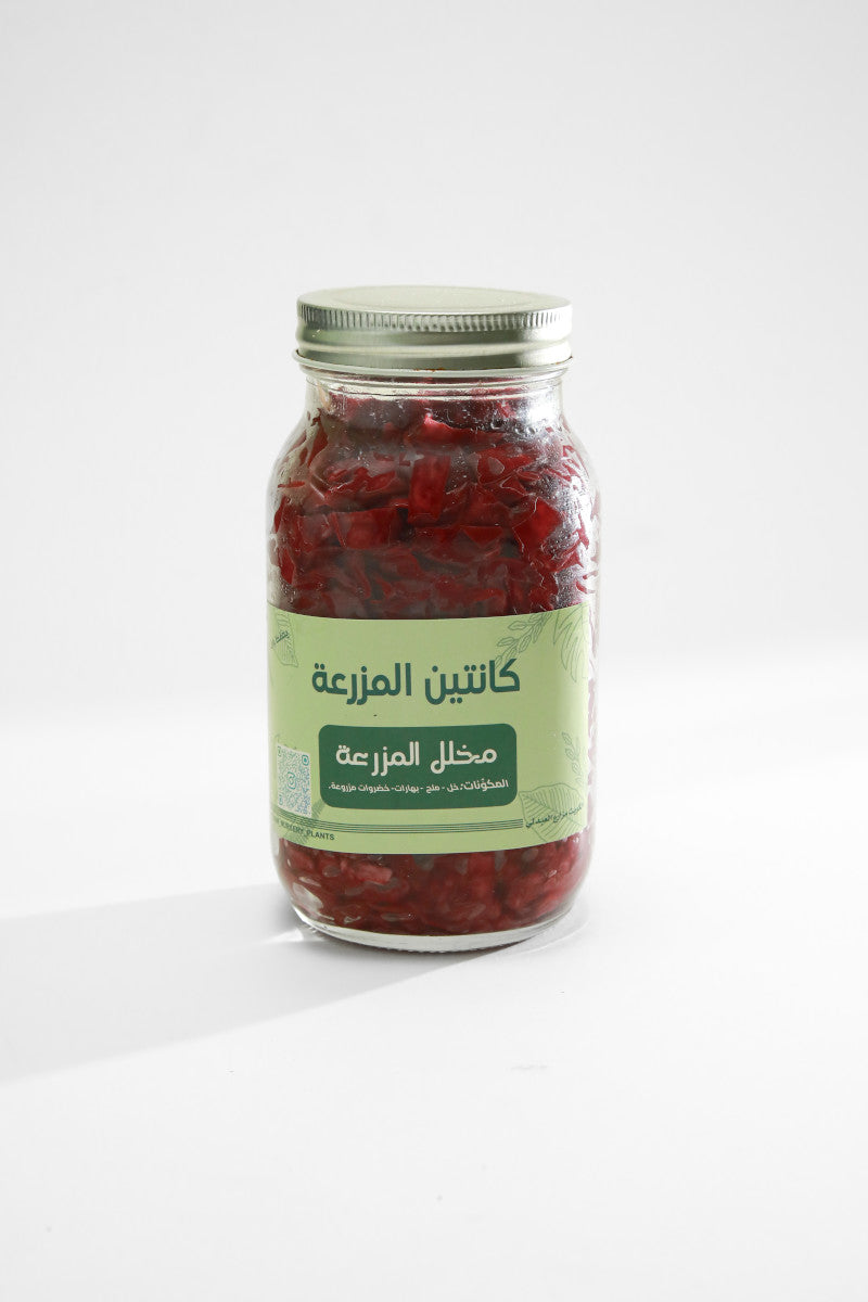 ملفوف احمر مخمر